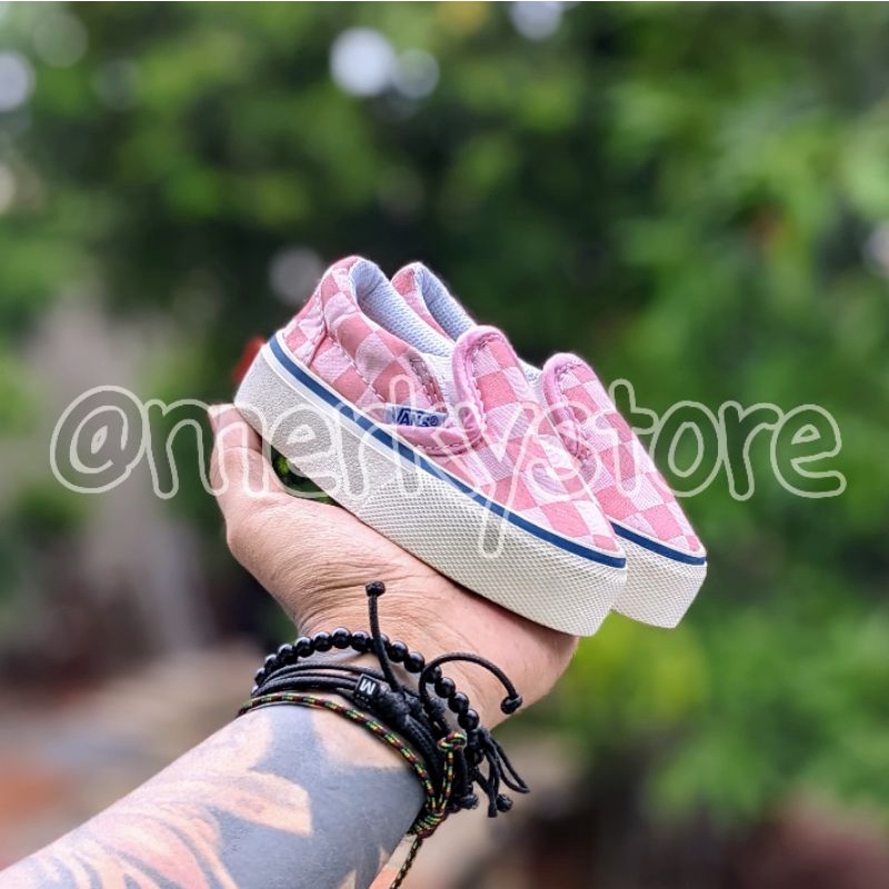 SEPATU ANAK PEREMPUAN SLIP ON CATUR PINK PEACH