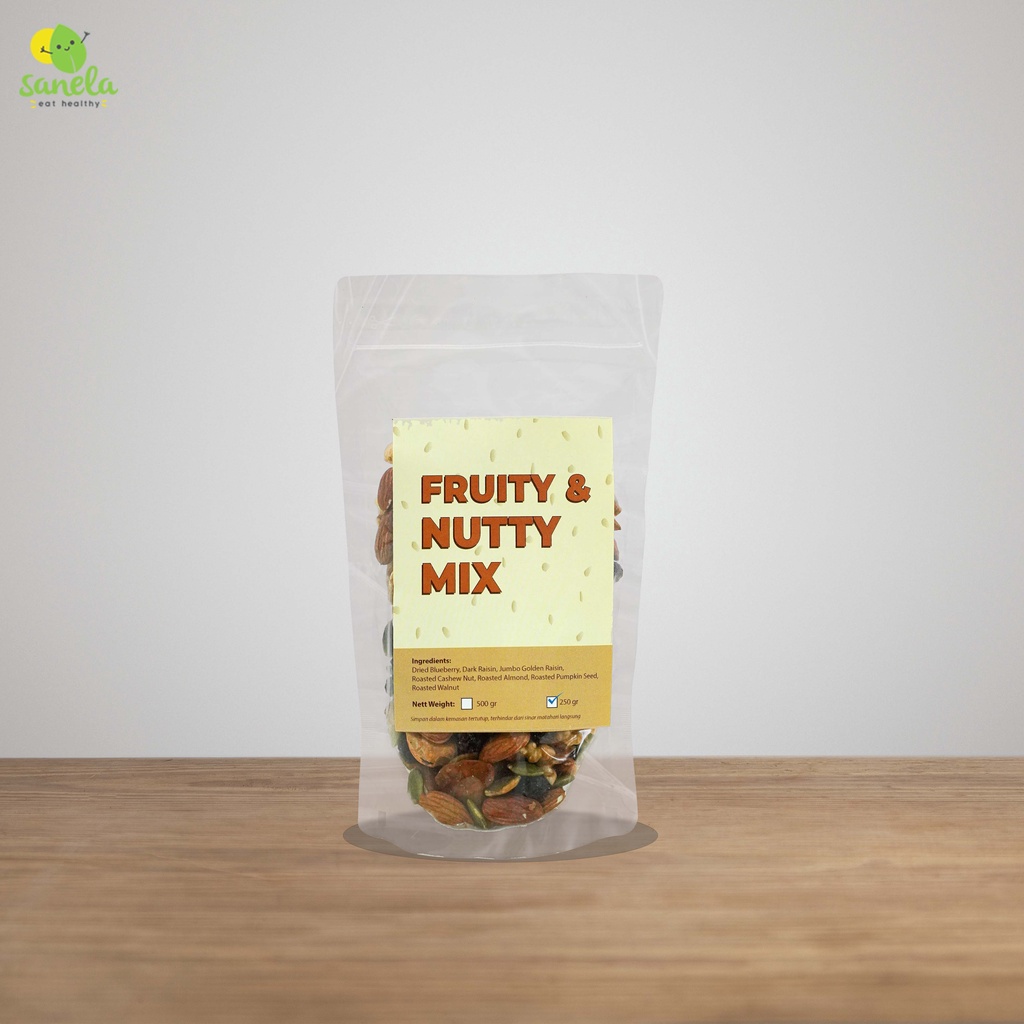 

Fruity & Nutty Mix 250 gram