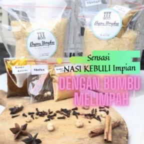 

☻ Nasi Kebuli | Nasi Kebuli DAPUR NONGKEE | Beras Basmati 1kg | Paket Beras Basmati bumbu Nasi Kebuli ♛