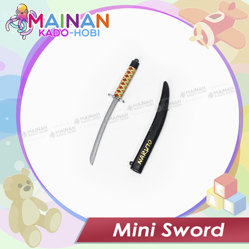 HOBI MAINAN KOLEKSI ANAK LAKI MINIATURE PEDANG SWORD TOYS