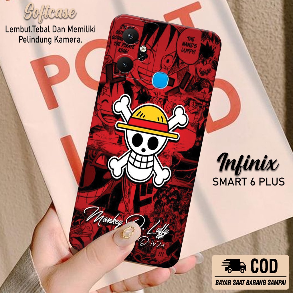 Case Hp Infinix Smart 6 Plus - Softcase Infinix Smart 6 Plus Terbaru - Casing Infinix Smart 6 Plus -