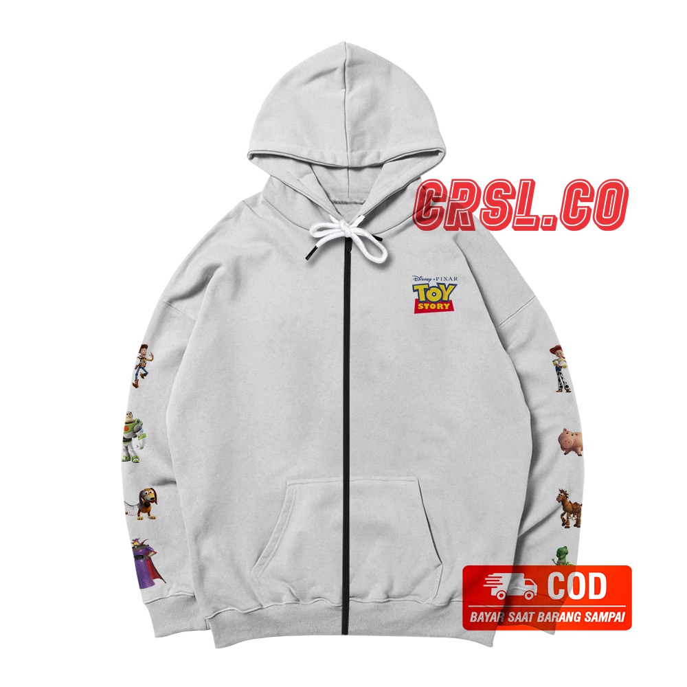JAKET HOODIE SWEATER ZIPPER TOY STORY UNISEX KUALITAS ORIGINAL SIZE M-XXL // hodiee KARTUN// ZIP HOODIE//JAKET HOODIE ZIPPER JAKET POLOS SWEATER RESLETING PRIA WANITA UNISEX M L XL XXL