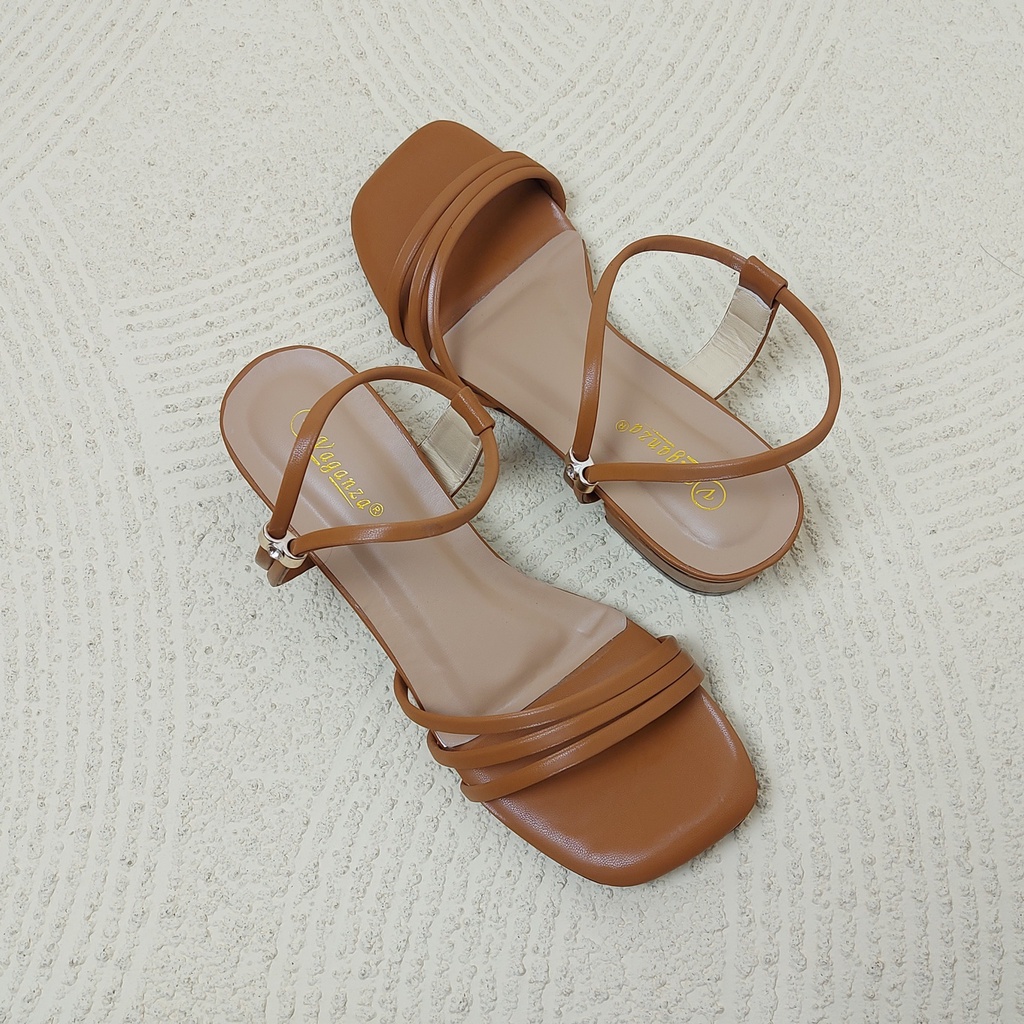 Sandal Wanita Hak Tahu 3 cm JF 28