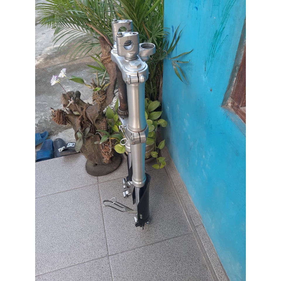Shock Depan KLX BF Skok USD Shock Ori KLX BF Model Up Side Down
