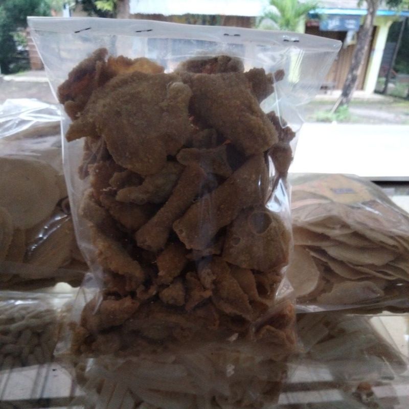 

keripik kulit ayam