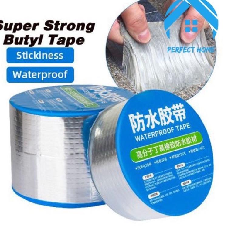 HOT LAKBAN ANTI BOCOR 3M & 5M / LEM ANTI AIR ALUMUNIUM FOIL /LEM WATERPROOF/ VIDICI/Waterproof tape