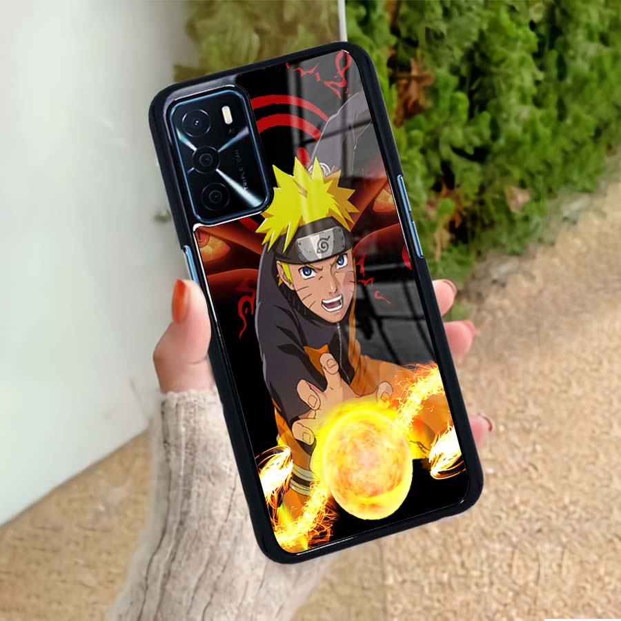 (MT66) Case Kilau Oppo A16 | A16s | Casing Hp Oppo | Pelindung Smartphone Seven Case | Naruto