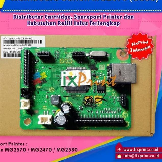 ◙ Original Mainboard Printer Canon MG2570 MG2570S MG-2570S Logic Board MG-2570 Motherboard MG2570s ♖