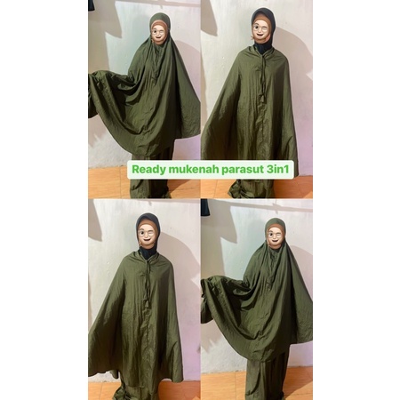 Mukena Parasut Premium 2 in1