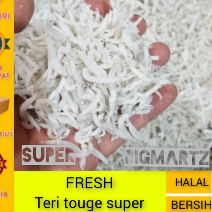 

▲ Ikan asin teri touge super fresh jumbo ♀