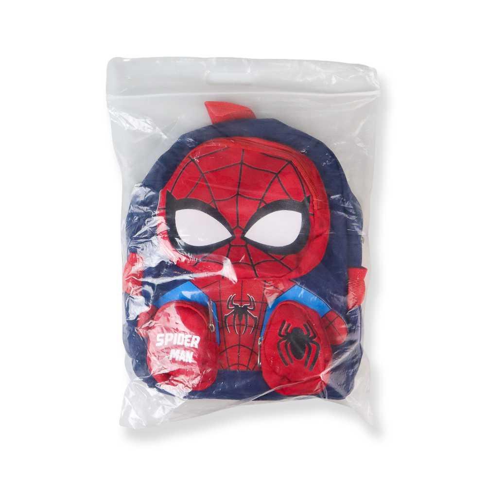 Tas Ransel Anak Sekolah Backpack Karakter Superhero SpiderMan 3D - 6388 - Red/Blue