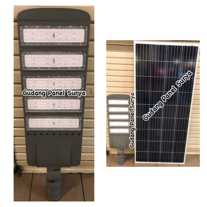 Lampu Jalan Two In One PJU 2IN1 2in1 100watt 100W