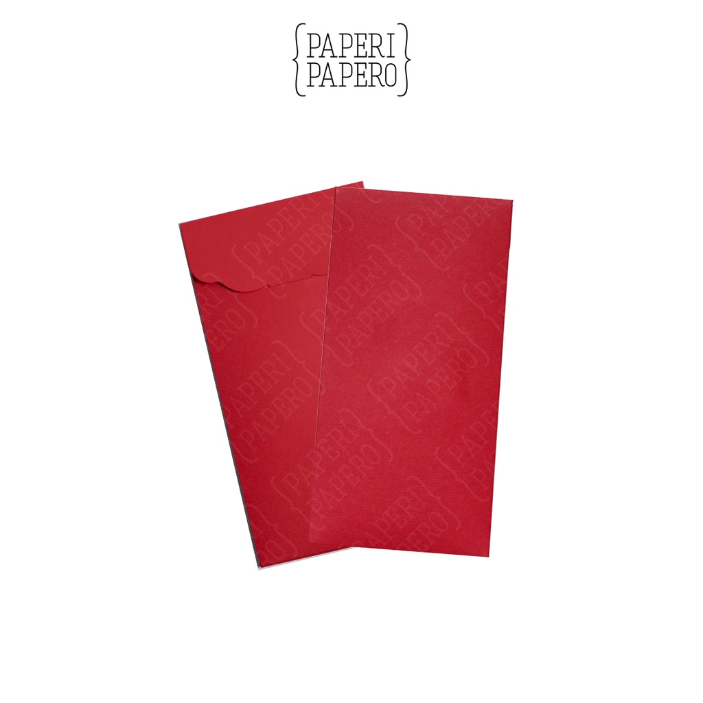 

Plain Red Envelope (9 x 17 cm) - Amplop Angpao Merah Polos dengan Bahan Imported Paper (5 Pcs) RJ4