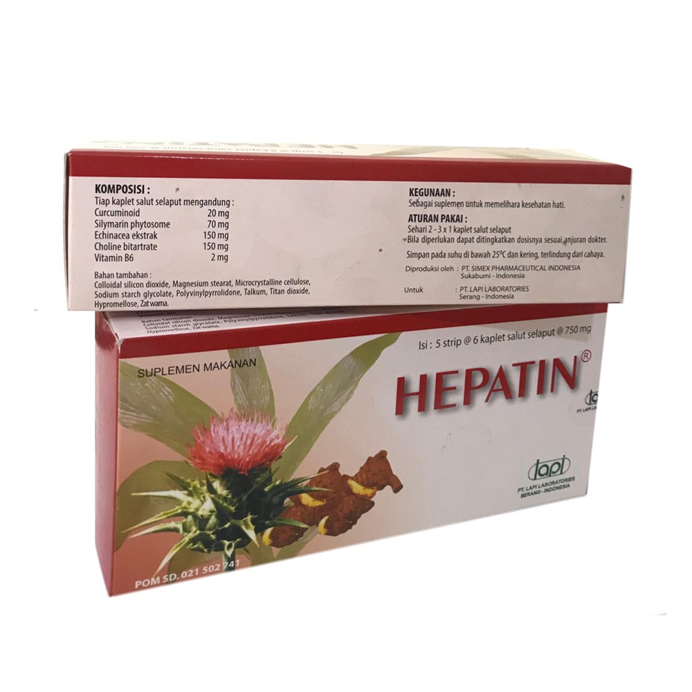 HEPATIN TABLET 6'S