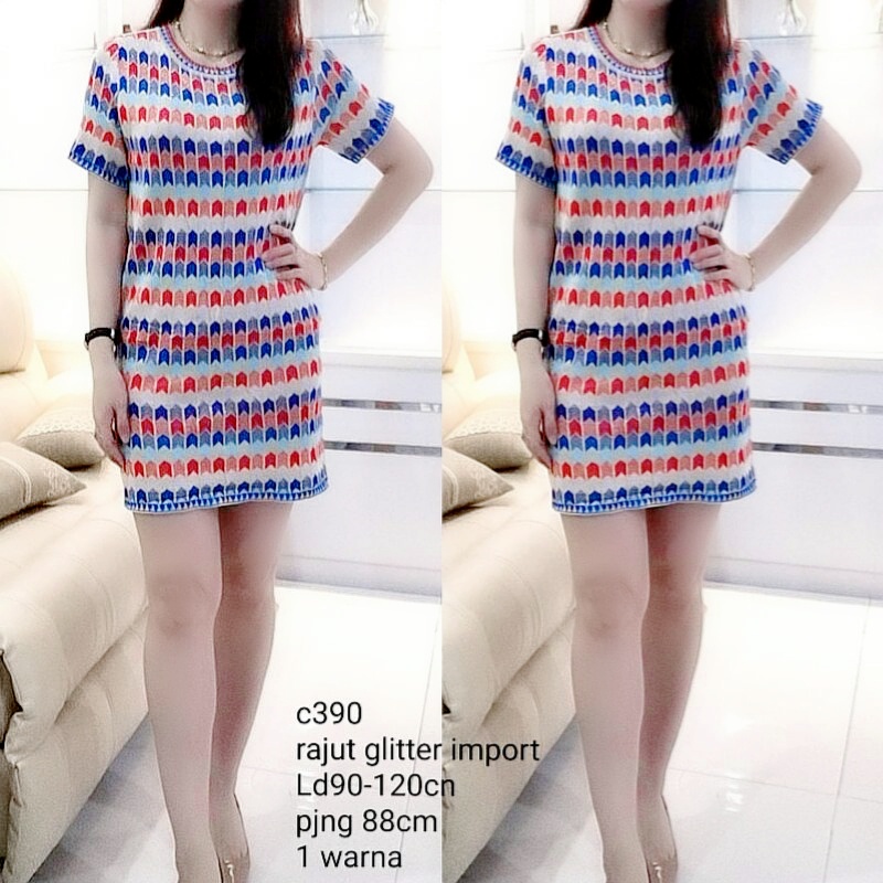 DRESS RAJUT PREMIUM IMPORT C390