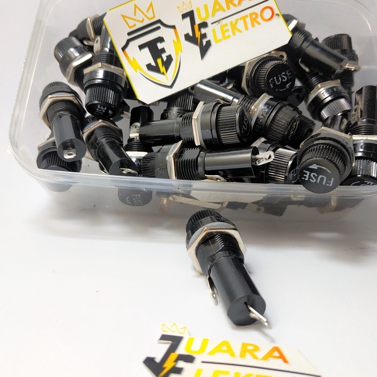 Fuse Holder Besar (6x30mm) Fuse Holder Box Casing