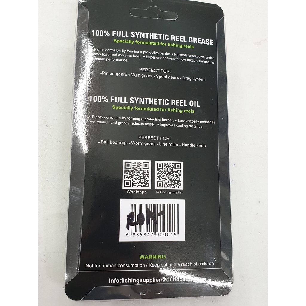 KYOTO REEL OIL + REEL GREASE LUBRICATION PACK