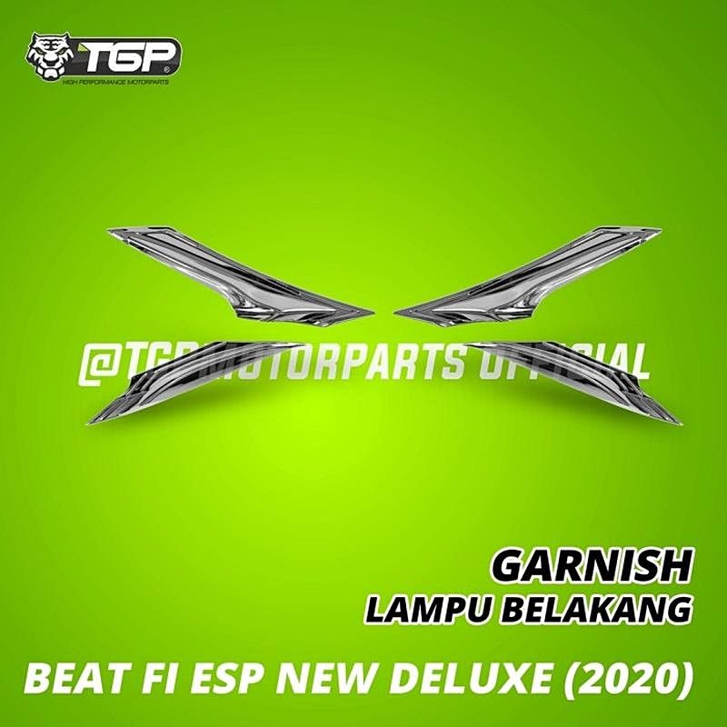 GARNISH LAMPU BELAKANG BEAT FI NEW 2020 / BEAT DELUXE 2020 2021 TGP Sparepart murah