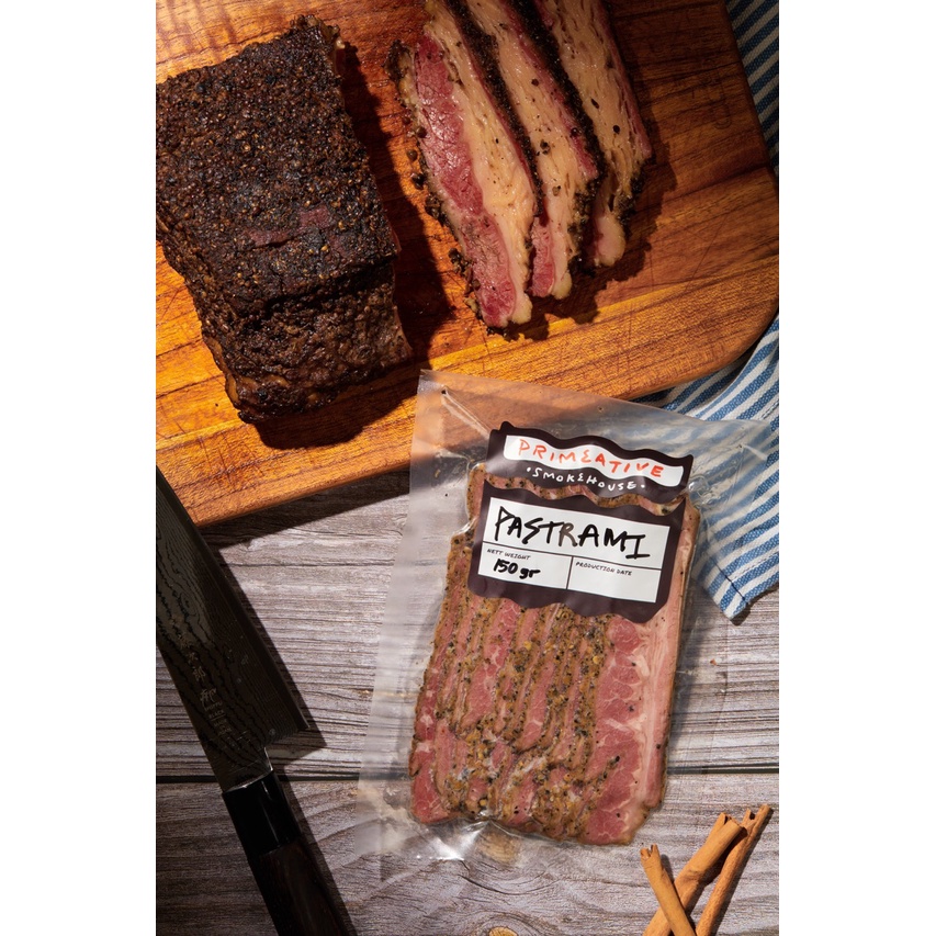 

Applewood Smoked Pastrami Primeative 150gr