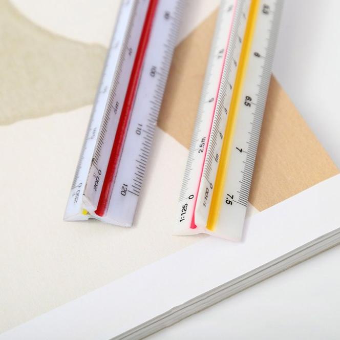 

Bv826 30Cm Scale Ruler Penggaris Skala Segitiga Untuk Gambar Draft Ars