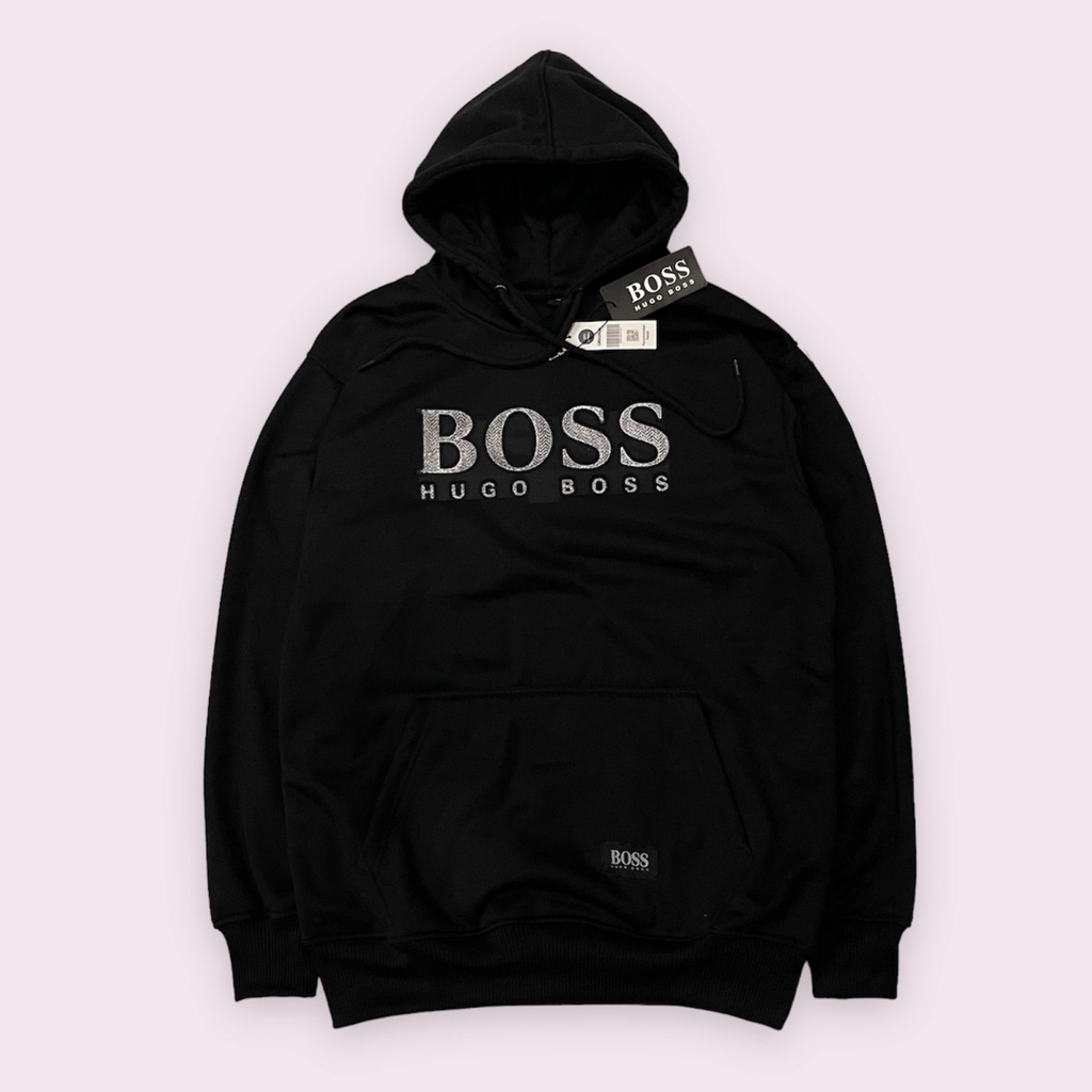 Sweater Hoodie HG BOSS premium bordir / jaket hoodie pria wanita distro / hoodie premium