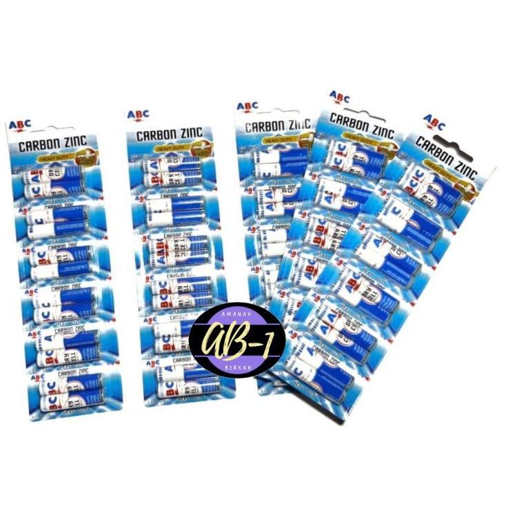 Stok terbaru  BATERAI AAA BATERAI A3 ABC  12 PCS BATU ABC A3 / BATU ABC A3 BIRU / BATERAI ABC A3
