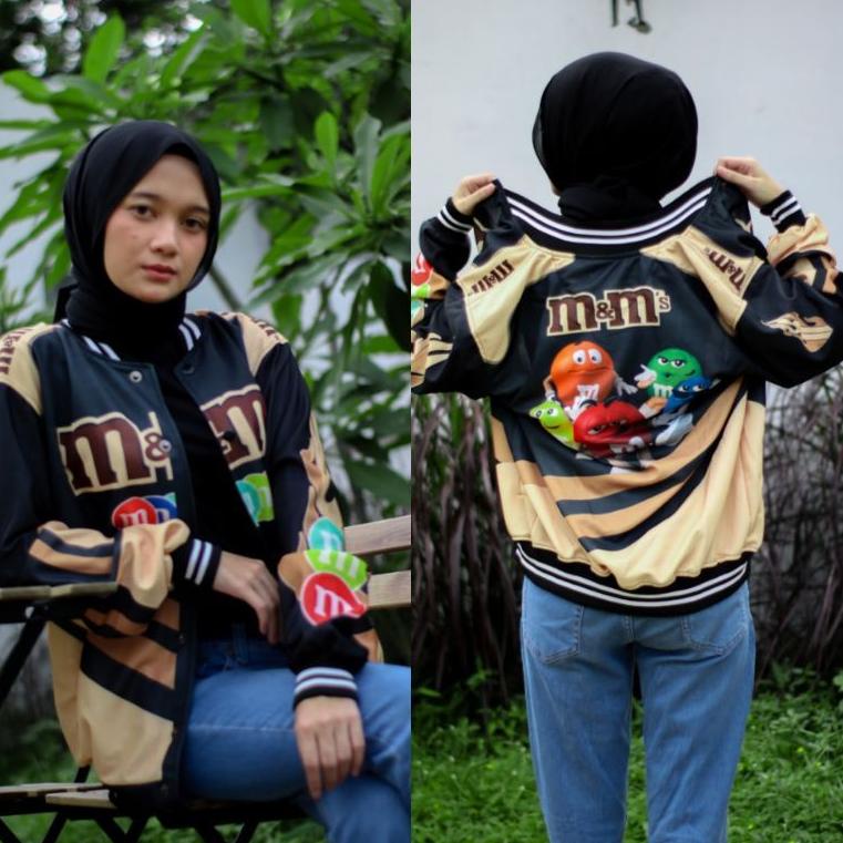 SALE TERBATAS Varsity Jacket Baseball Motif Terbaru Size L XL