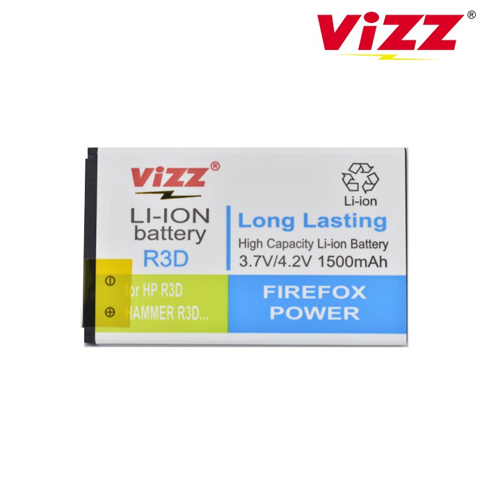 Baterai Batre Battery Vizz R3D Double Power