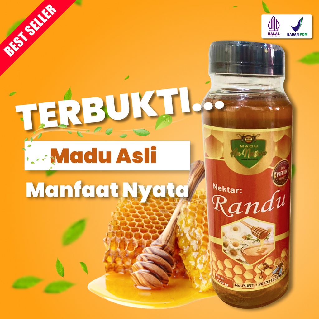 Madu Randu 100% murni 330gram