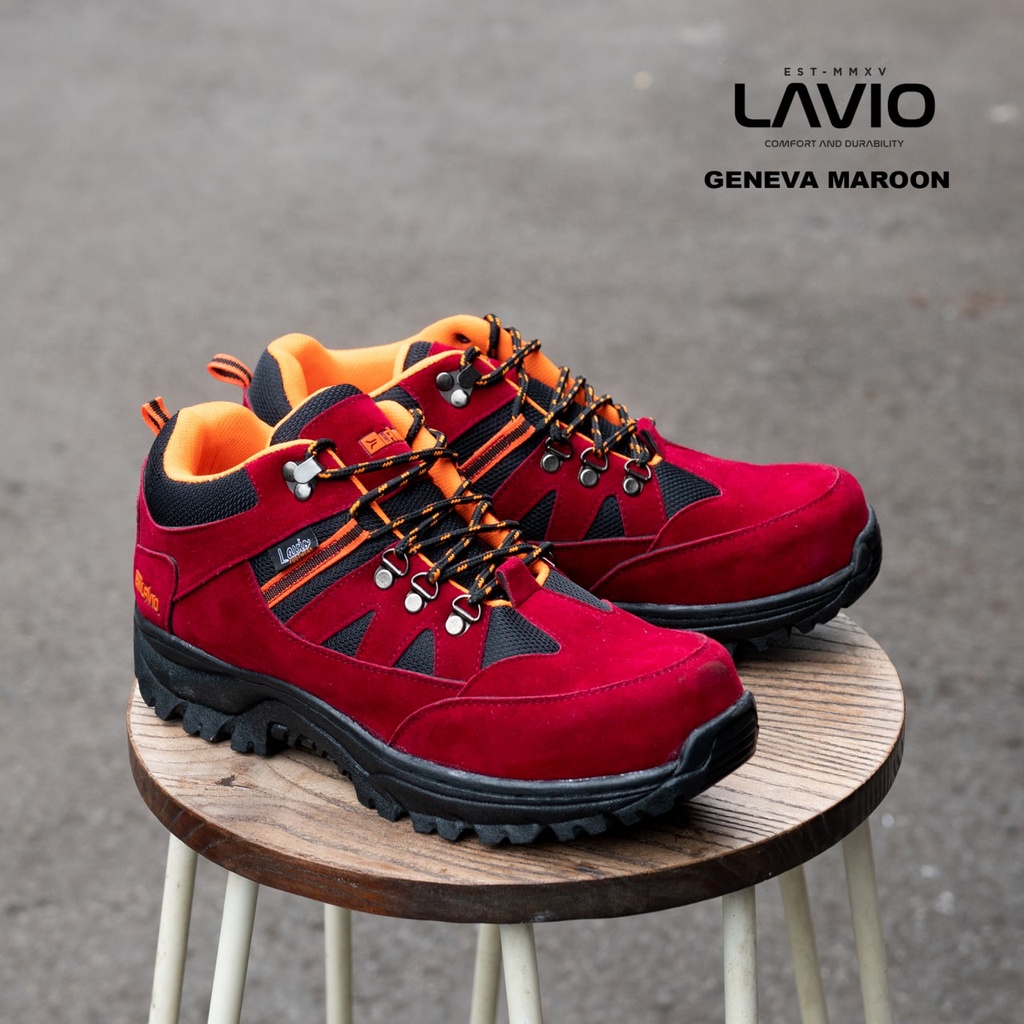 Sepatu Safety Ujung Besi Size 44-46 Lavio Geneva Low Big Size