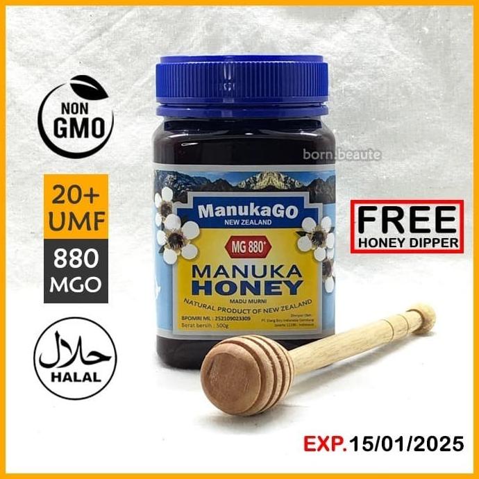 

MADU PROMO MANUKA HONEY MGO 880+ 500 GRAM UMF 20+ MADU MANUKA IMPORT NEW EL09I09A82L
