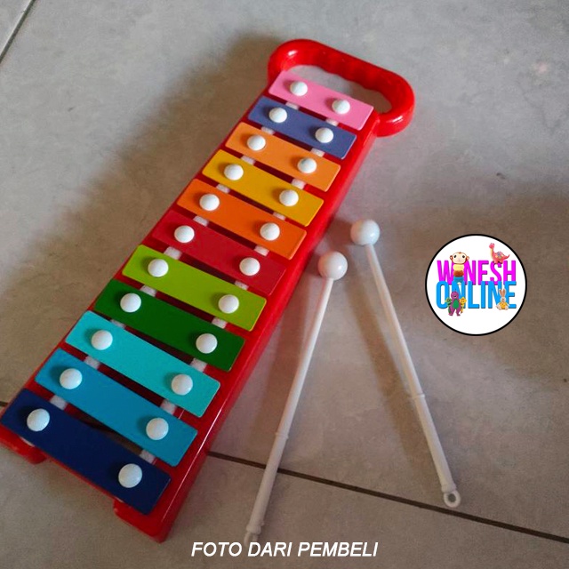 Mainan Edukasi Musik Anak Xylophone 6 Nada