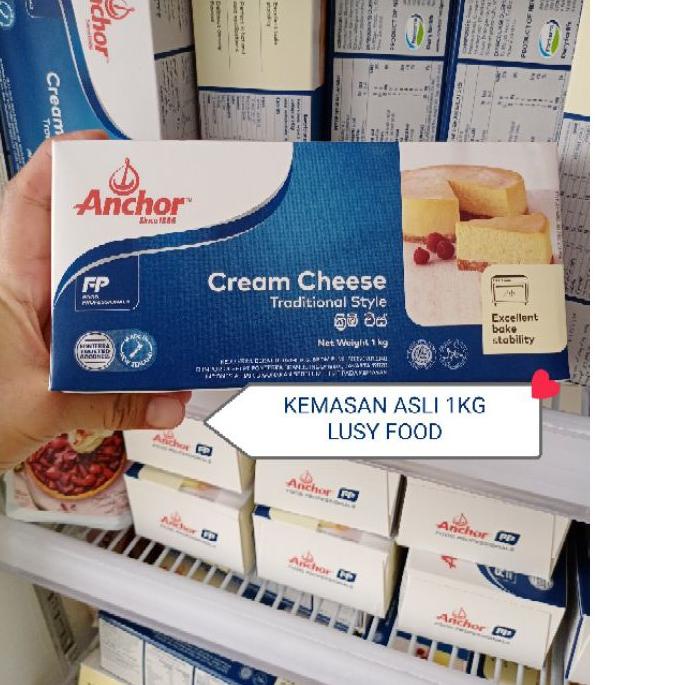 

12.12 MALL Anchor Cream cheese 1KG Halal murah