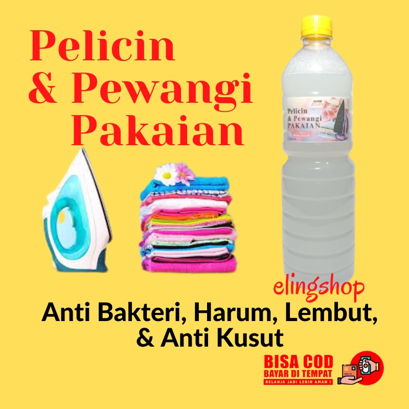 Pelicin Pewangi Pengharum Pakaian Baju Laundry Setrika Tahan Lama Aroma Akasia 1 Liter