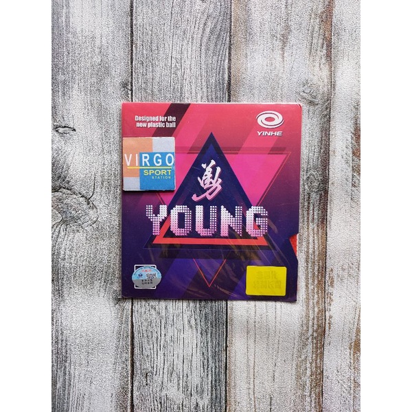 Yinhe Young LP Superblock OX bintik proses pabrik German resmi ITTF karet bet pingpong