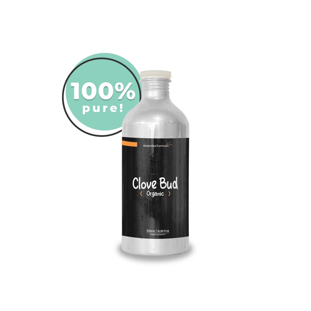 500ML Organic Clove Bud Essential Oil Bunga Cengkeh Murni 100%