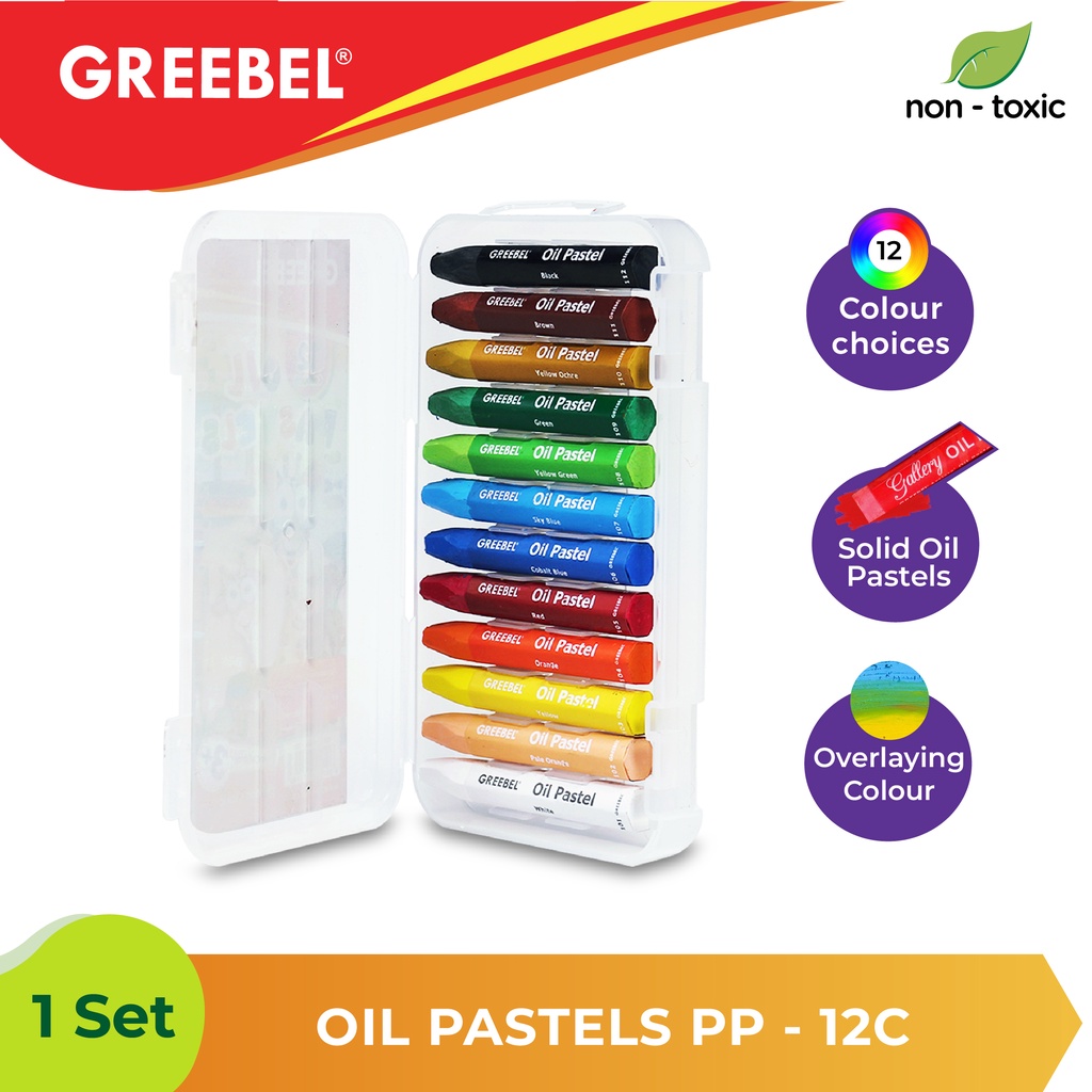 Greebel Kids Oil Pastel Set