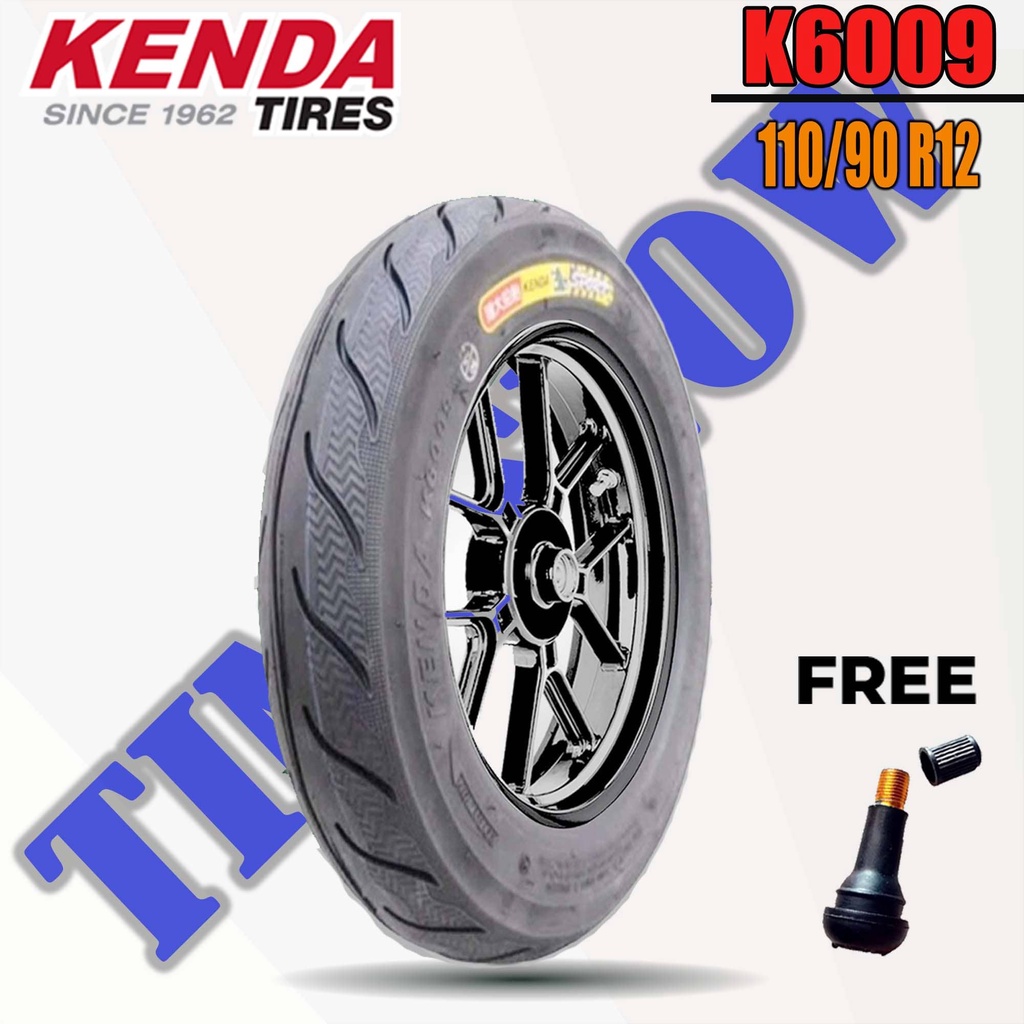 Ban Motor Belakang Bisa Untuk HONDA NEW SCOOPY-YAMAHA FREEGO // KENDA K6009 110/90 Ring 12 Tubeless