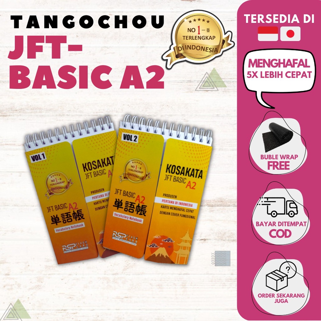 Jual Buku Saku Jft Basic A Tokutei Ginou Ssw Kosakata Bahasa Jepang Ujian Bahasa Jepang Shokyu