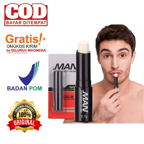 Lip Blam Korea Pemerah Bibir Hitam Cowok Pria Perokok Permanen Ori Ampuh Menyegarkan Sekaligus Melem