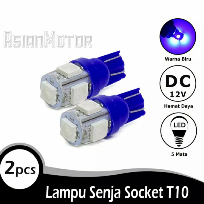 Sen Led T10/ Sein Led Jagung 10 Mata Sisi/ Sen Senja Led T10
