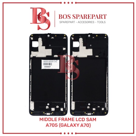 MIDDLE FRAME LCD SAMSUNG A705 BLACK (GALAXY A70)