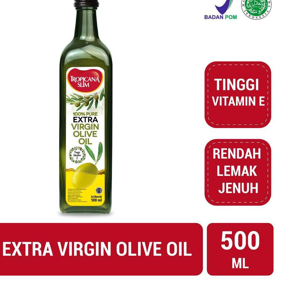 

➺ Tropicana Slim Extra Virgin Olive Oil 500ml - 100% Pure Extra Virgin Olive Oil ➭