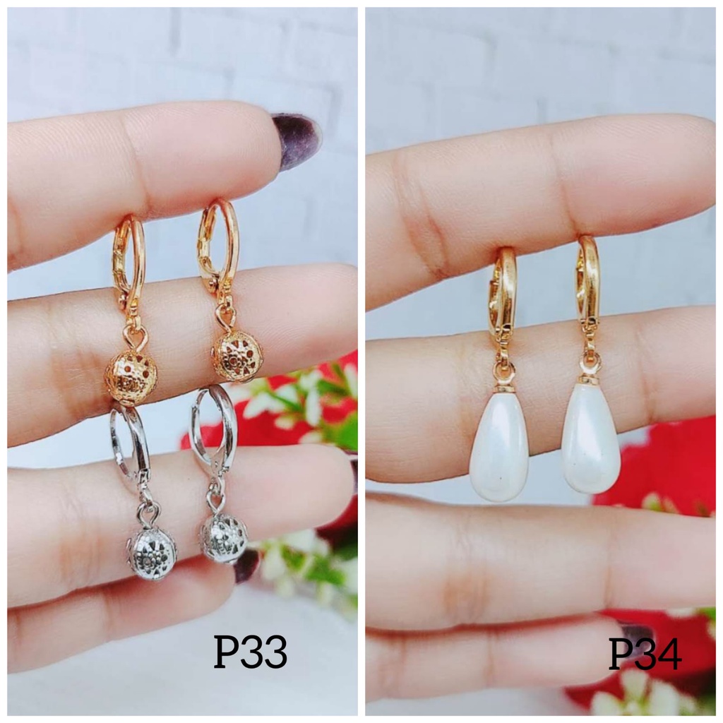 Anting Xuping Cantik Termurah Perhiasan Fashion Wanita P33/P34