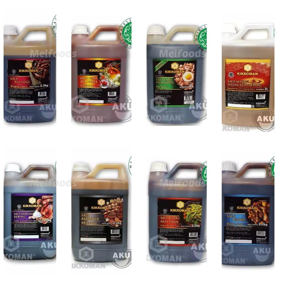

【Penjualan Terbaik】✅COD Kikkoman 2L All Variant HALAL