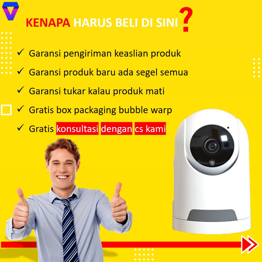 IP CAMERA CCTV WIFI WATERPROOF OUTDOOR INDOOR PORTABLE BATERAI WIRELESS SAMBUNG KE HP KAMERA PENGINTAI AUTO TRACKING JS178