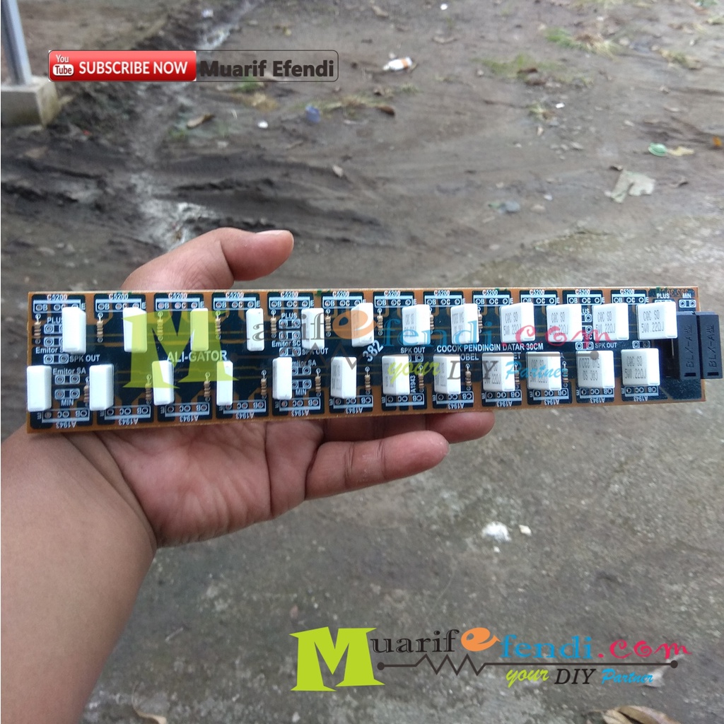 KIT Paralel Transistor NJW TIP Toshiba MJL 12SET Resistor Nobel BERDIRI 382