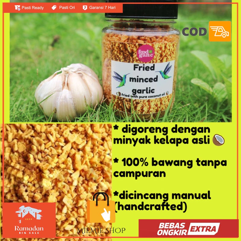 

Minced Fried Garlic Bawang Putih Goreng Cincang