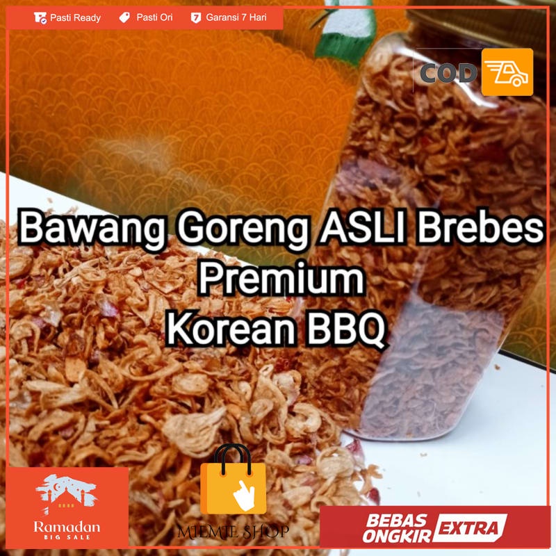 

Bawang goreng brebes premium korean BBQ