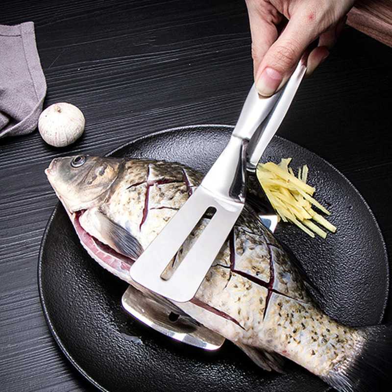 (BISA COD) FTIHSHP HILIFE Spatula Tong Frying Fried Steak Fish Shovel Alat Masak Goreng - H2350